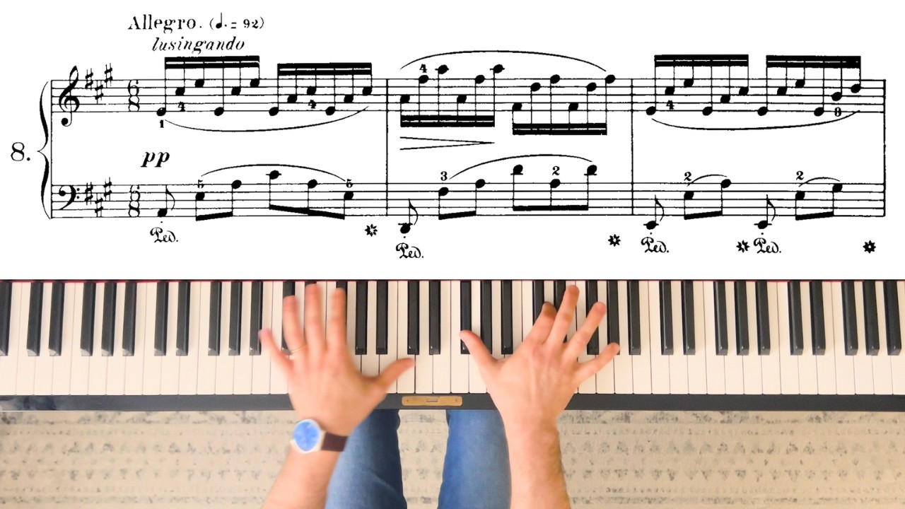 Burgmüller - Etude Op. 105 No. 8 