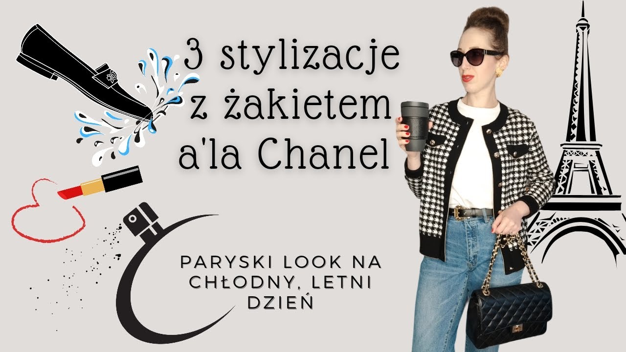 3 stylizacje z żakietem a'la Chanel🗼🎀