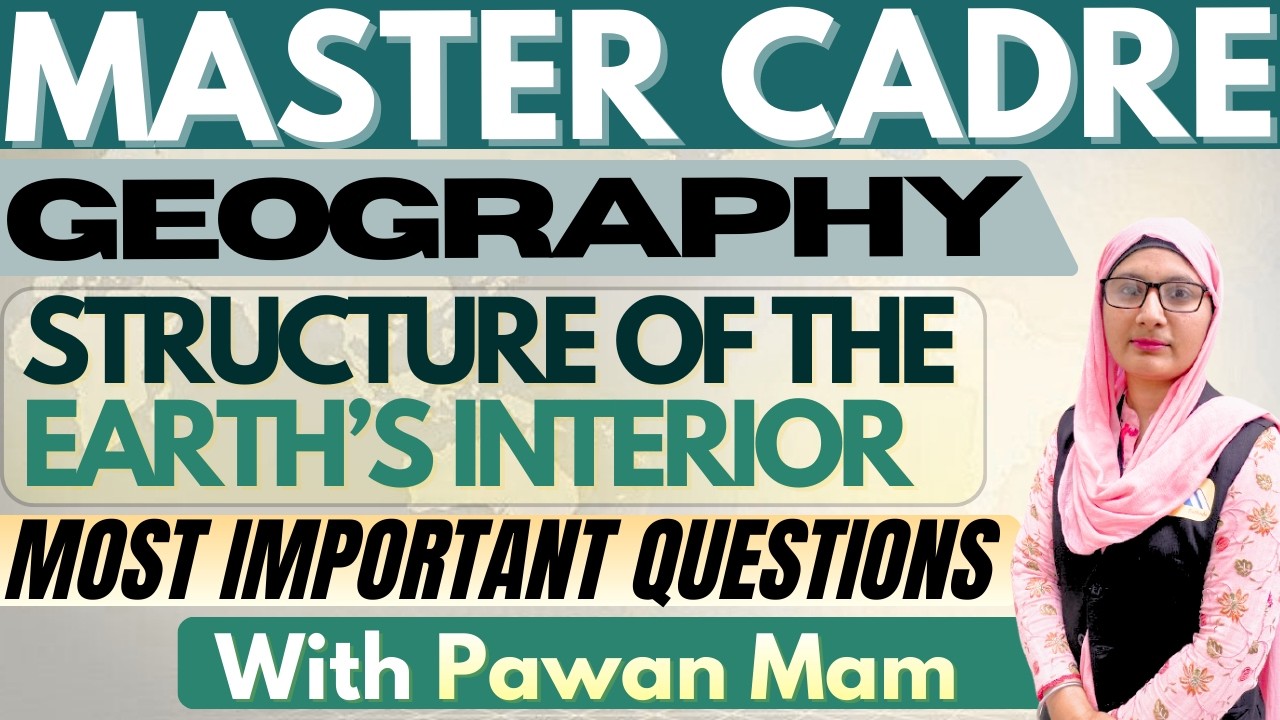 Master Cadre Geography Syllabus | Master Cadre Geography Preparation |Master Cadre Geography Classes