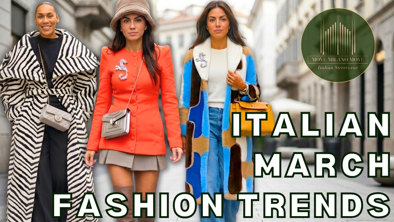 MILAN STREET STYLE MARCH 2026: Italian Bold Street Style | Street Fashion Vlog 🇮🇹