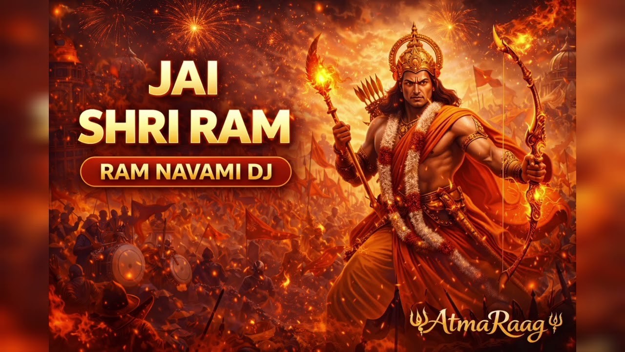 🏹 JAI SHRI RAM  – Ram Navami DJ Blast 🔥 | AtmaRaag🔱 | Ultimate Ram Festival Anthem