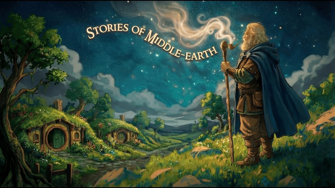 The Wanderer’s Rest 🌙 Cozy Shire Ambience & Relaxing Medieval Music (Sleep & Study)