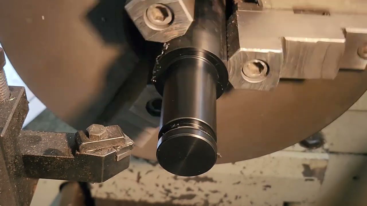 Turning plastic on Lathe #lathe #satisfying #asmr #turning