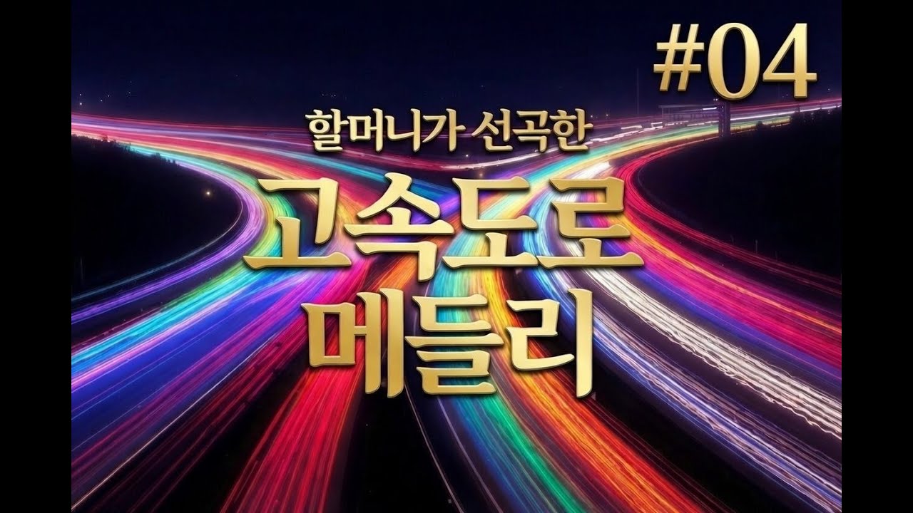 할머니가 선곡한 고속도로 트로트 메들리 #04 | 운전할 때 듣기 좋은 신나는 뽕짝 연속듣기 #고속도로트로트메들리 #트로트메들리 #신나는트로트 #휴게소음악 #휴게소메들리