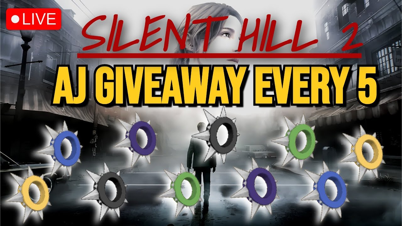 🔴 Silent Hill 2 ✦ WE MUST FIND MARY! | AJ SPIKE COLLAR GIVEAWAY EVERY 5