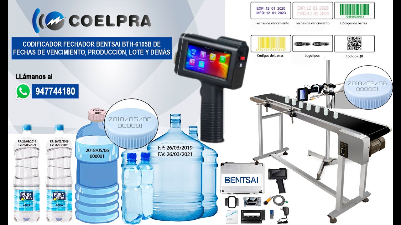 SISTEMA DE CODIFICACIÓN CONTINUA BENTSAI 6105B