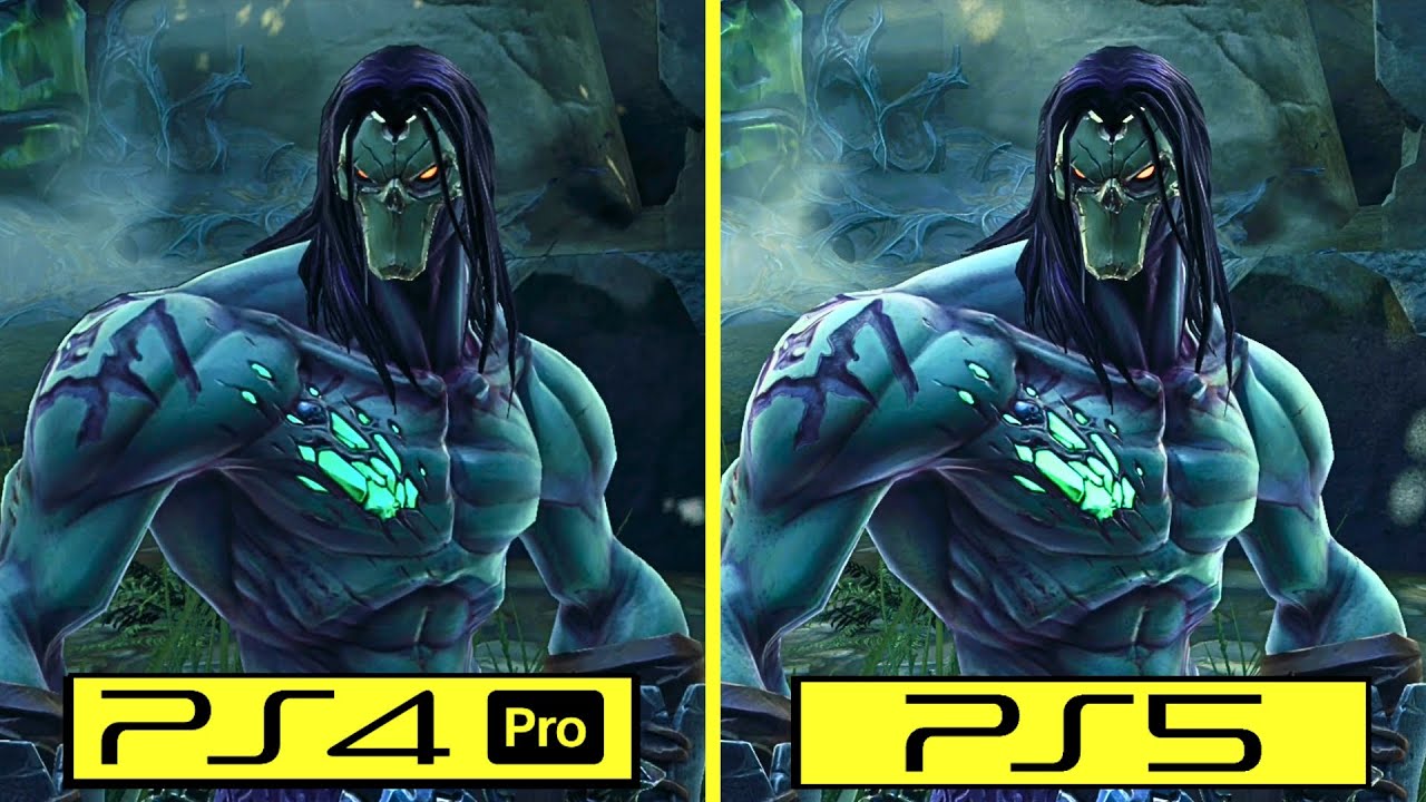 Darksiders 2 Deathinitive Edition: сравнение графики PS5 и PS4 Pro