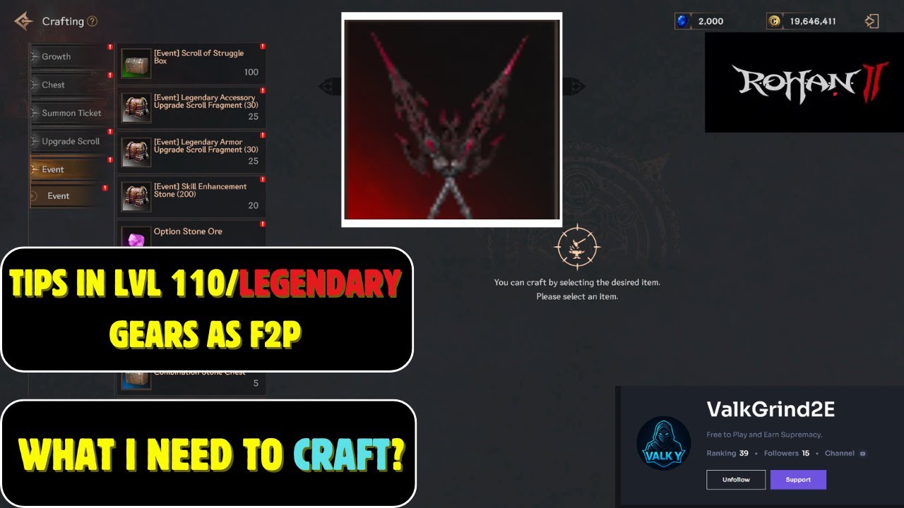 BEST WAY AS F2P/SEMI-SPENDER IN LEGENDARY GEARS || ROHAN 2 GAMEPLAY PURE F2P
