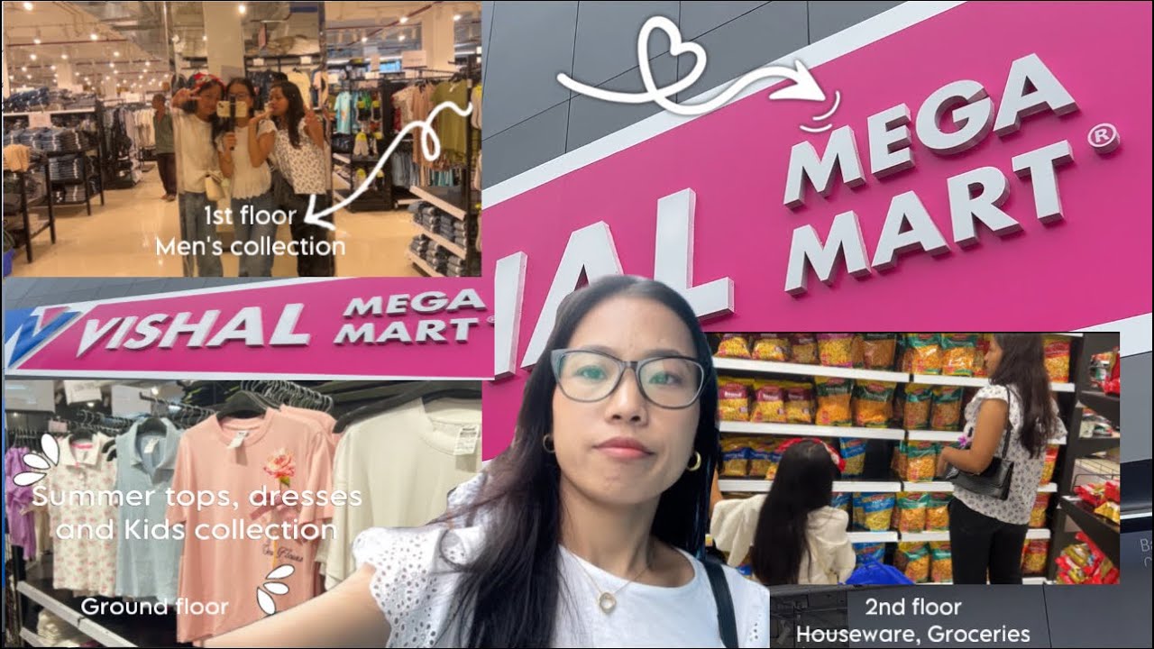 VLOG: Exploring new Vishal Mart 🛒📍Mokokchung, First impression 🤔 New shopping stop for Mkg people🛍️