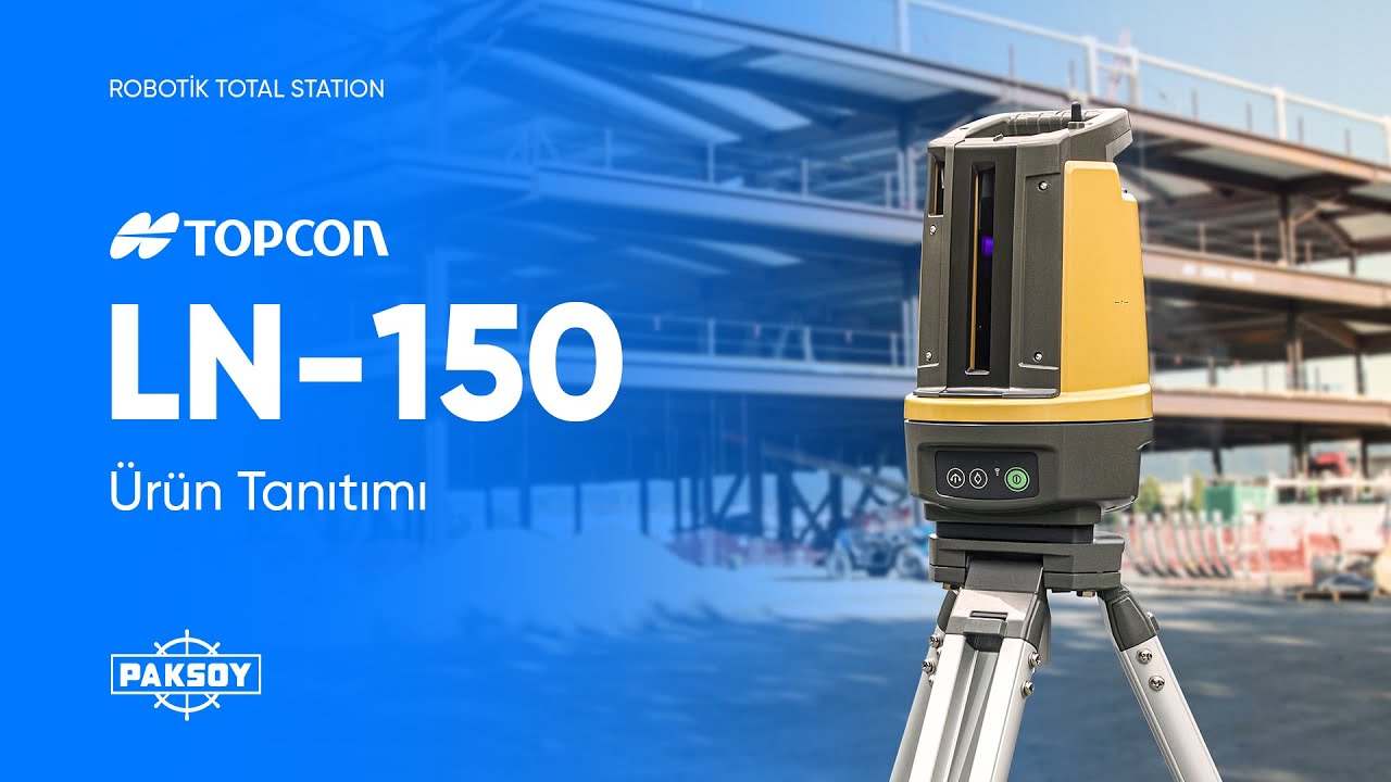 Topcon LN-150 Ürün Tanıtım Videosu | Paksoy Teknik Hizmetler