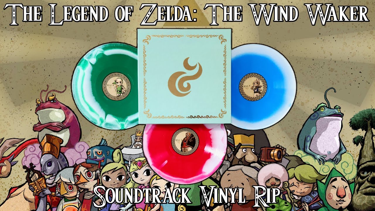 The Legend of Zelda: The Wind Waker Soundtrack Vinyl Rip