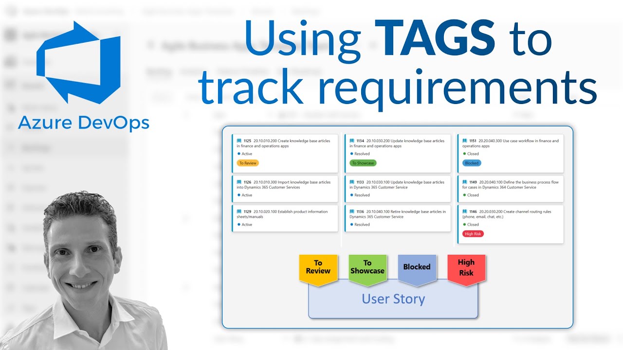 Azure DevOps - TAGS to track requirements and boost productivity