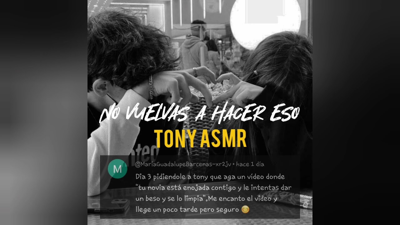 TE LIMPIAS LOS BESOS DE TU NOVIO ASMR / ASMR ROLEPLAY / NOVIO ASMR