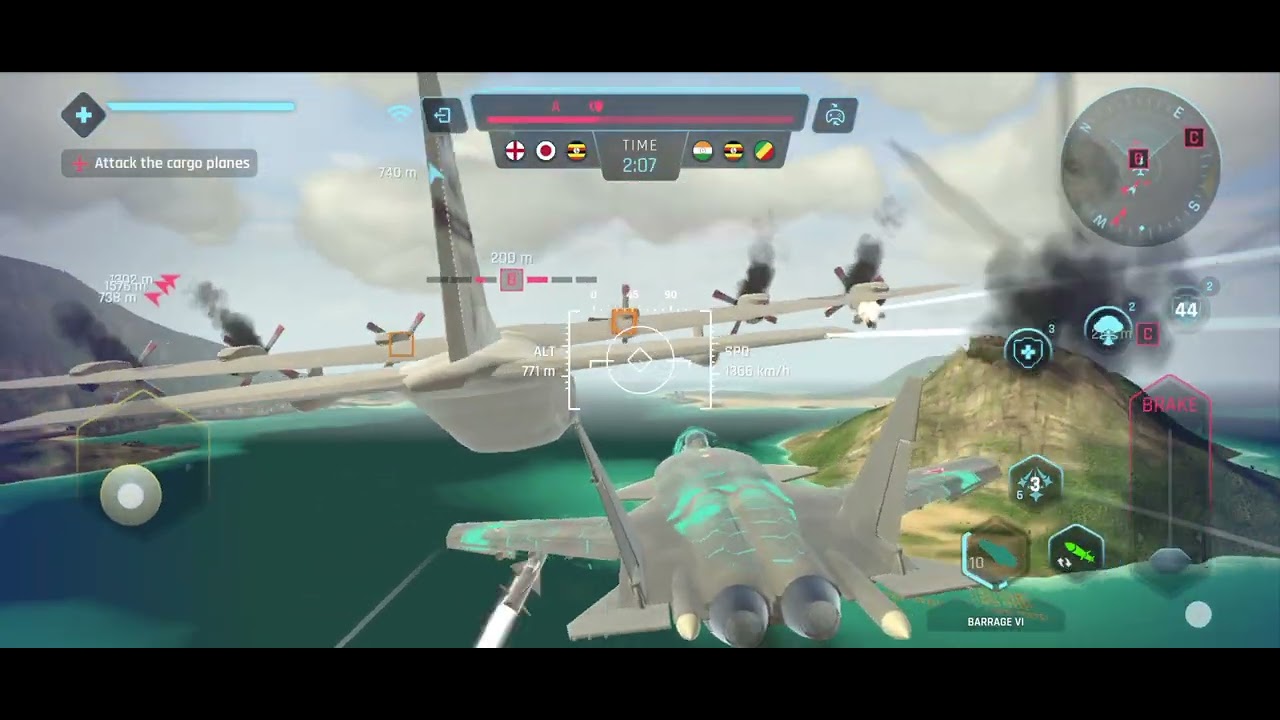 Sky Warriors Gameplay | Night-Hawk in Su-47 | MVP & Victory in Payload @JohnChennaiBoy 