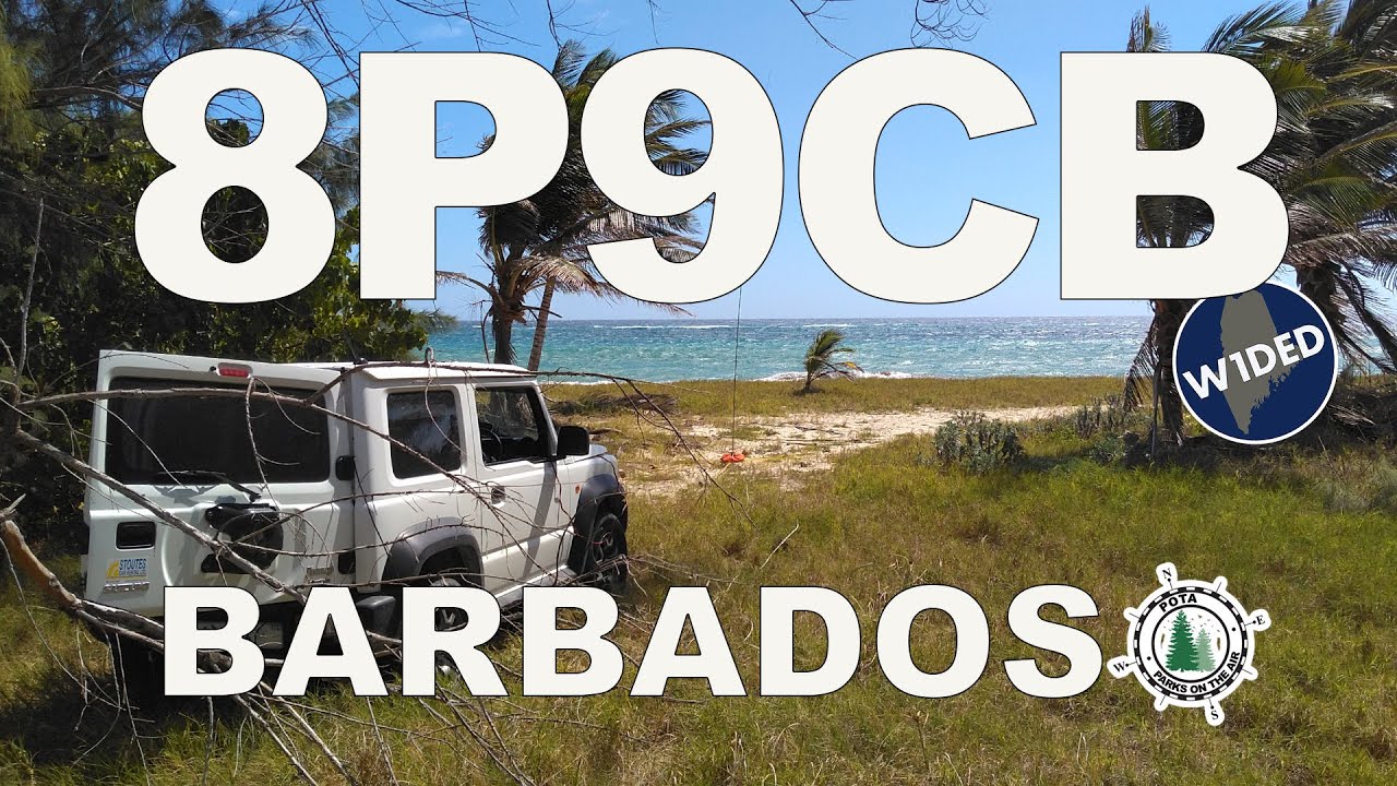 Ham Radio Activation of Barbados for Parks on the Air: Chris Billings 8P9CB