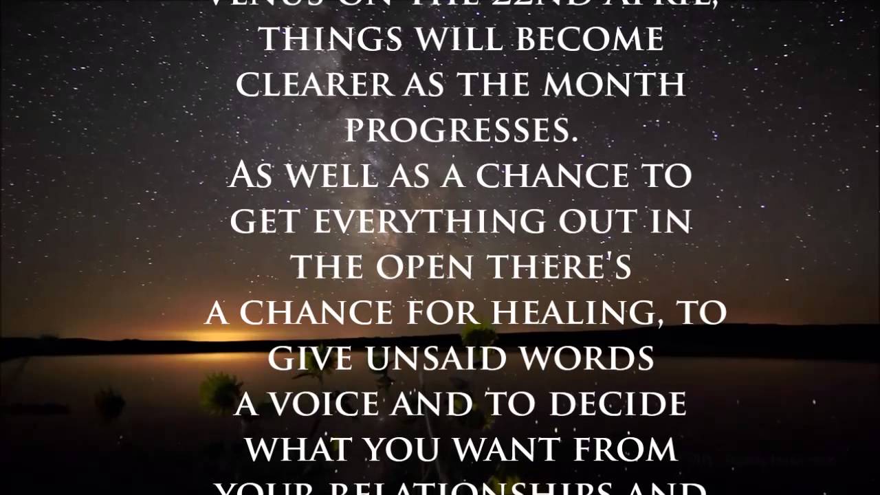 Virgo April 2013 Monthly Love Horoscope by Connie Morris HD