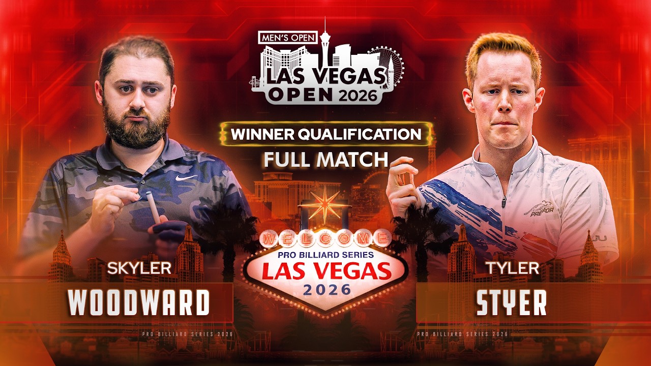 WOODWARD vs STYER ▸ LAS VEGAS MEN'S OPEN 2026