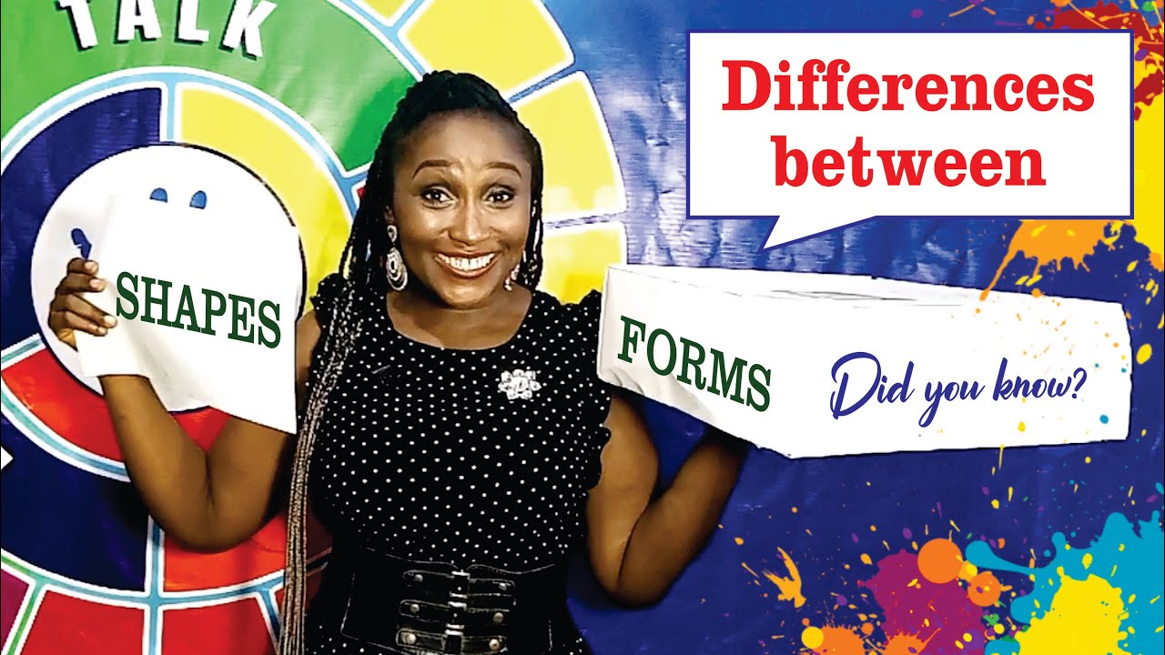 Differences between shapes and form #elementsofart #shapes #forms