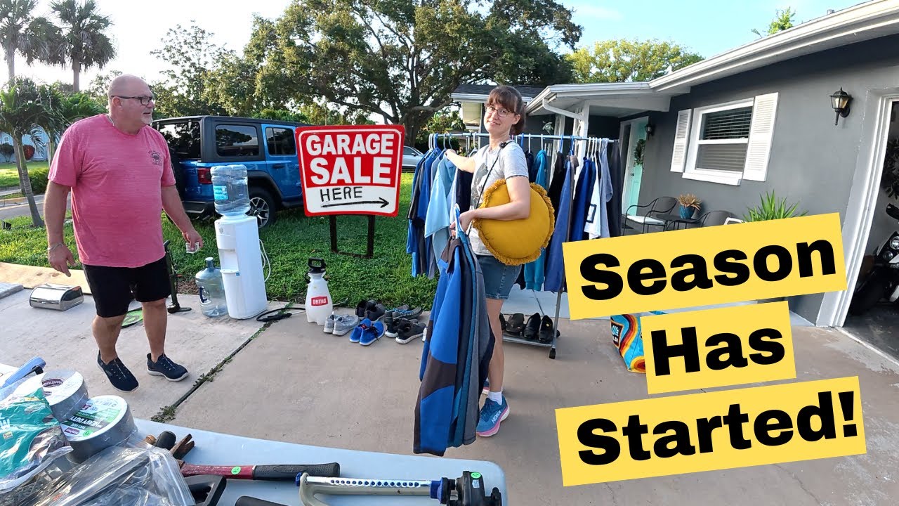 Во Флориде ЛУЧШИЕ гаражные распродажи!