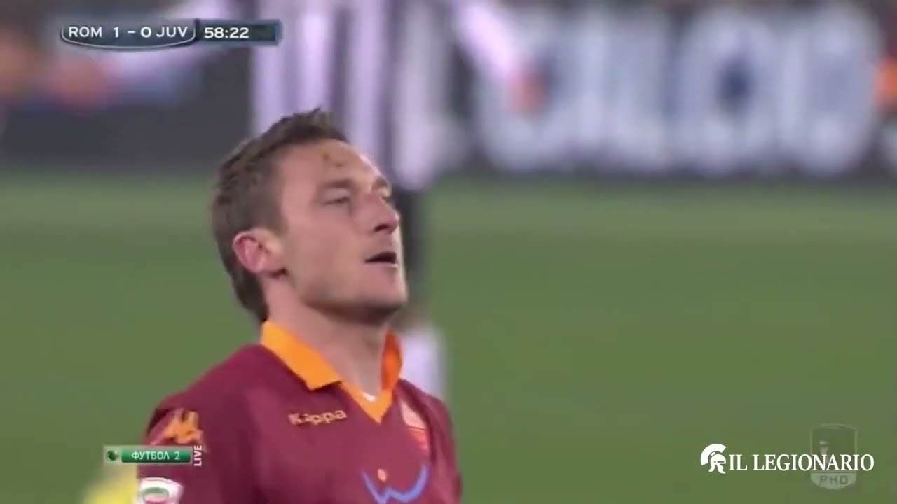 Roma VS Juventus 1-0 | La partita di Totti