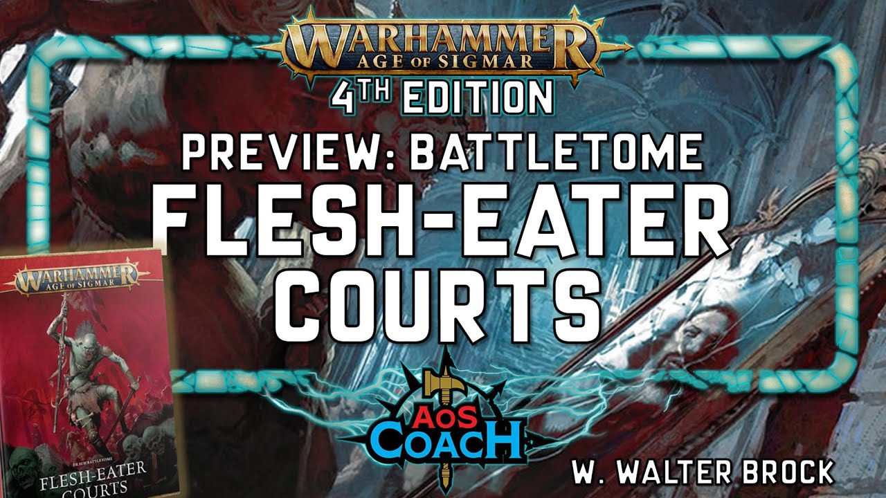 Flesh-Eater Courts Battletome Preview | AoS 4e