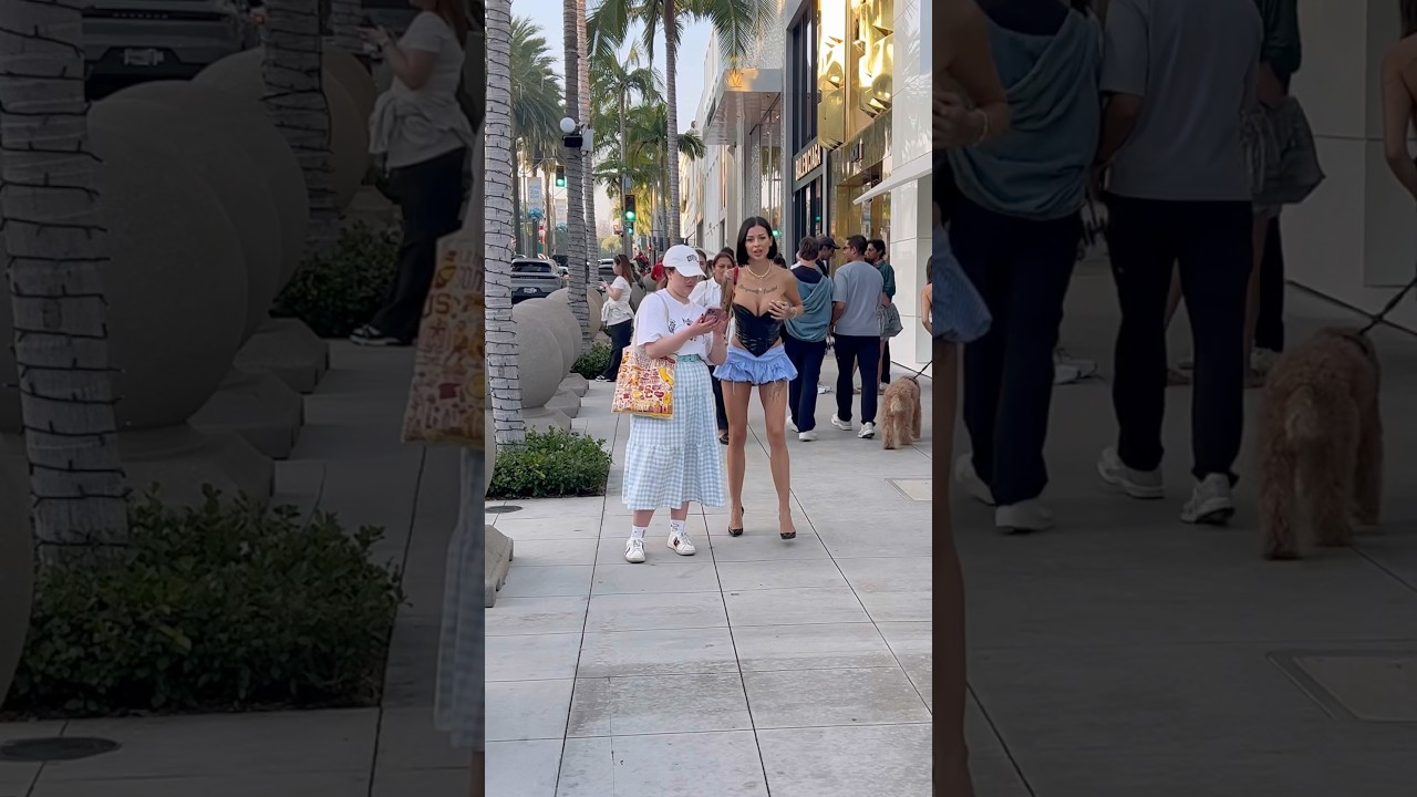 Вы бы сюда прогулялись пешком? Беверли-Хиллз 🌴 Калифорния 🇺🇸