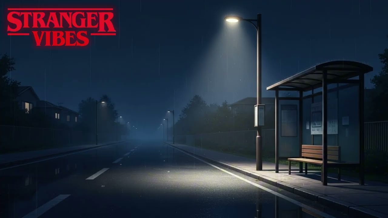 Stranger Vibes – The Last Bus Stop | Dark Synthwave Radio