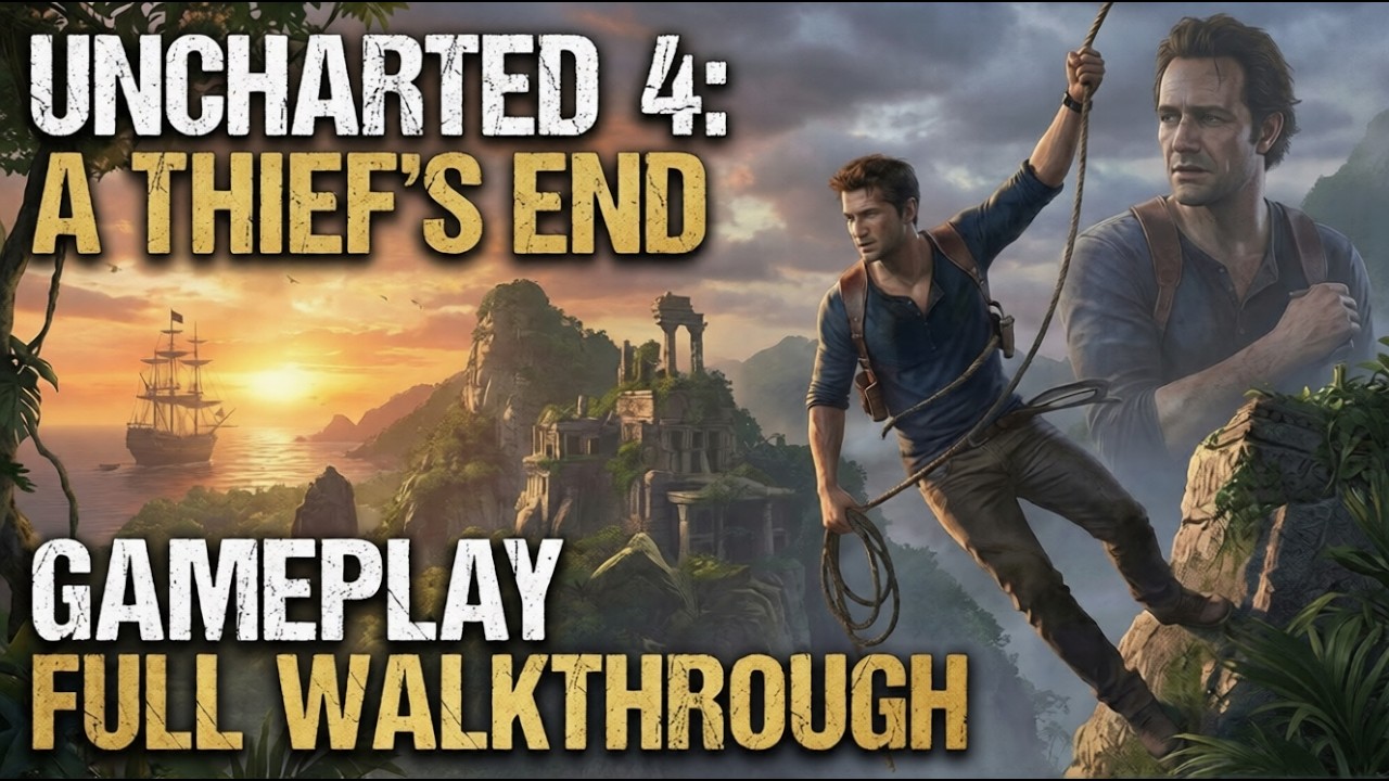 : ISSE JYADA ACTION NAHI DEKHA! 🔥 Uncharted 4 Gameplay