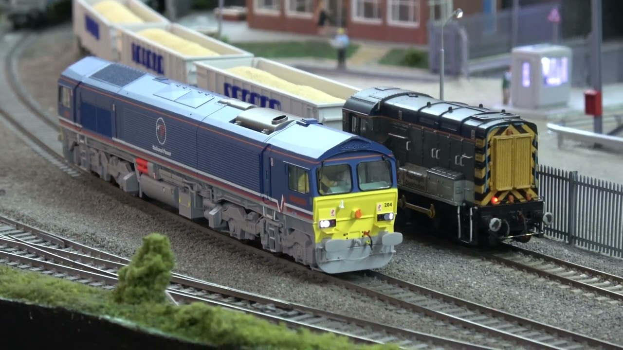 Dapol class 59  fitted with Accurathrash speaker and drive lock active