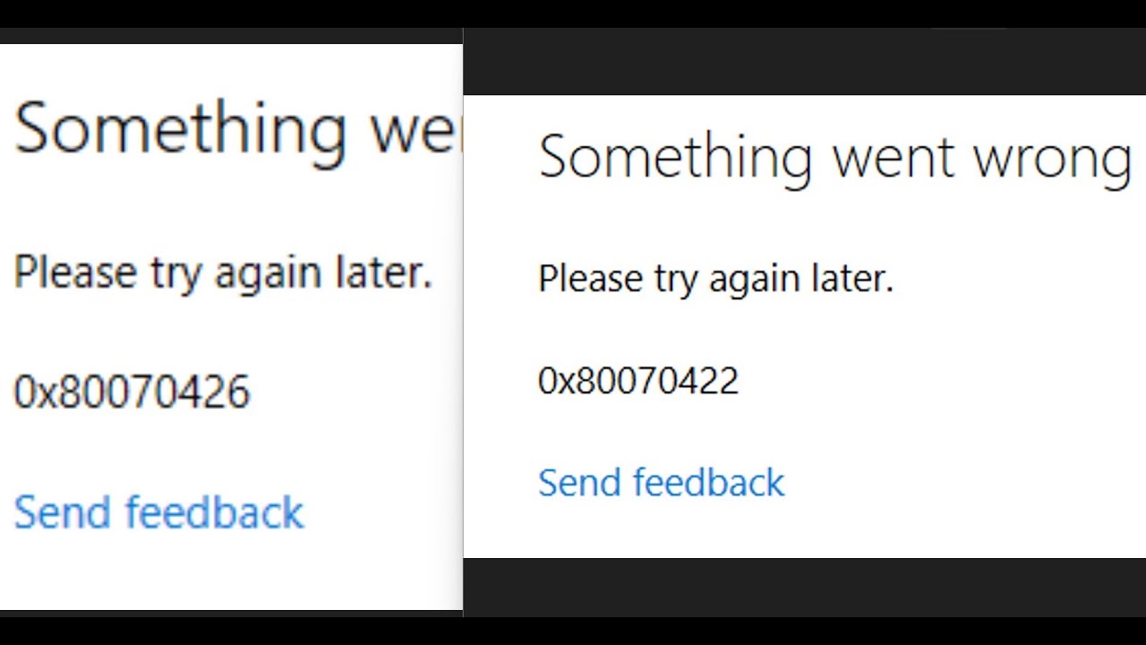 Исправление ошибки 0x80070426/0x80070422 при входе в Microsoft Store/приложение Xbox в Windows 10/11