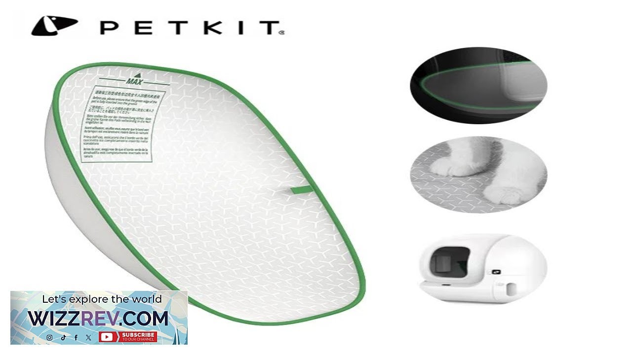 PETKIT PURA MAX 2 Sandbox Cat Litter Box Mat Accessories High performance Three