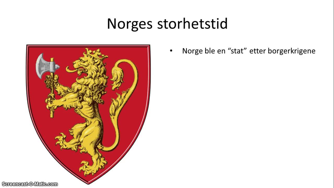 Norsk middelalder - 3/3 - Kongeriket Norge gjennom borgerkrig, storhet og nedgang