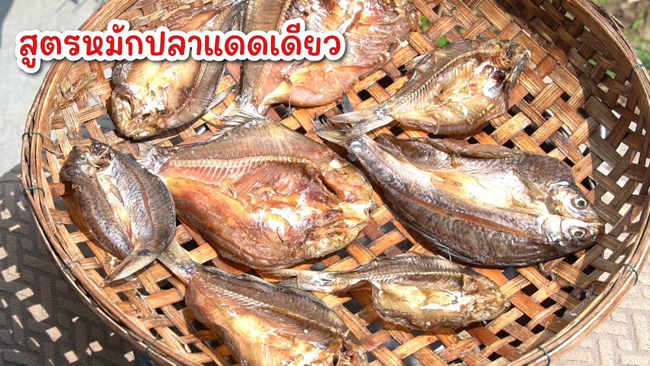 สูตรหมักปลาแดดเดียว - สูตรทำกิน ทำขาย สูตรหมักไม่เค็มมาก หอมอร่อยลงตัว