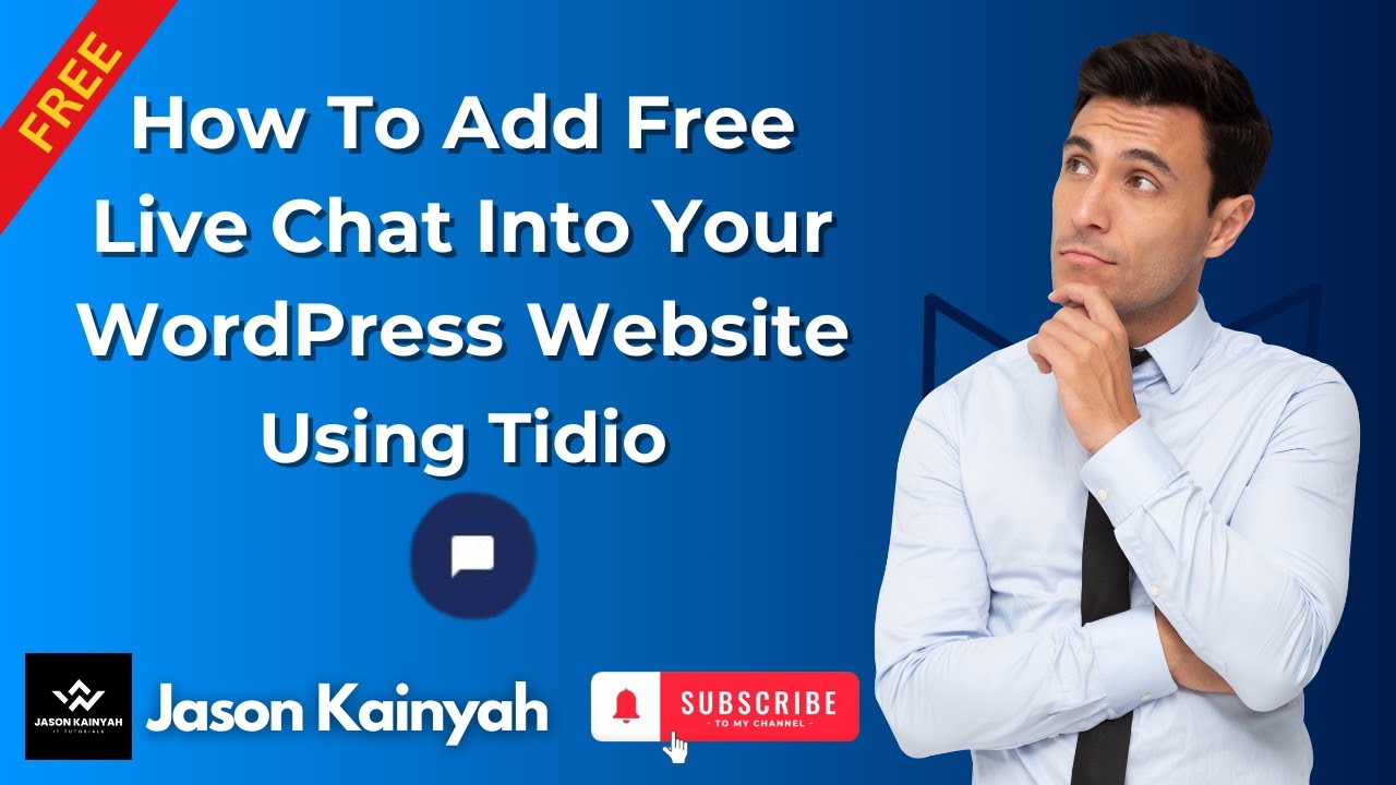 How To Add Live Chat To Your Website FOR FREE!!
