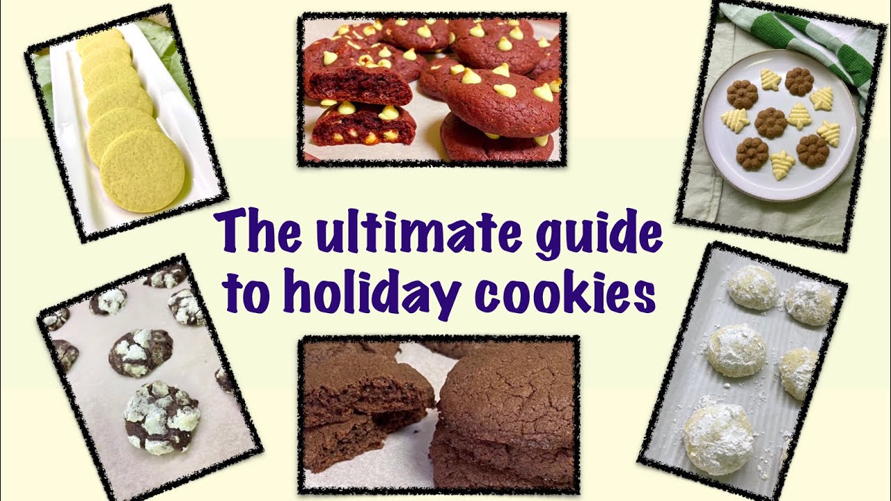 8 cookies you need to try for the coming holidays! This is your guide!