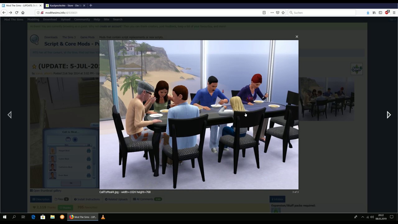 Die Sims 3: Noch ein Mod und meine Store-Objekte