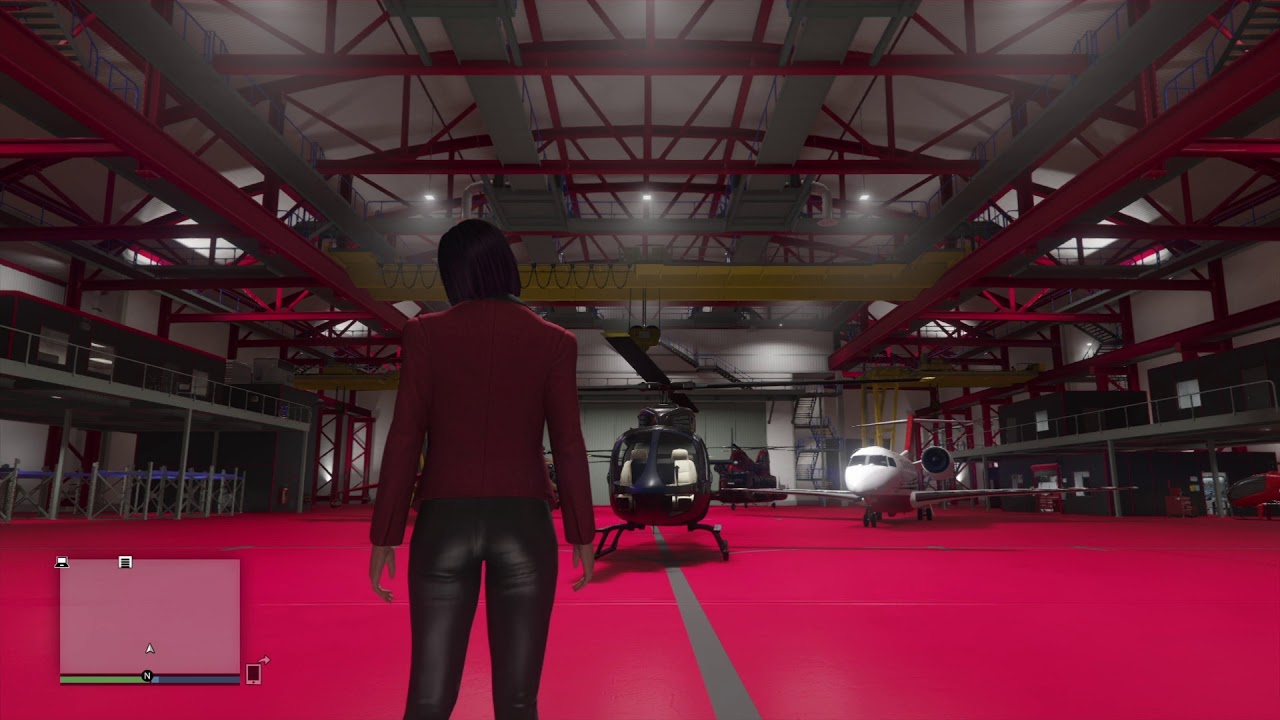 GTA V Online Smuggler's Run Hangar Style Options