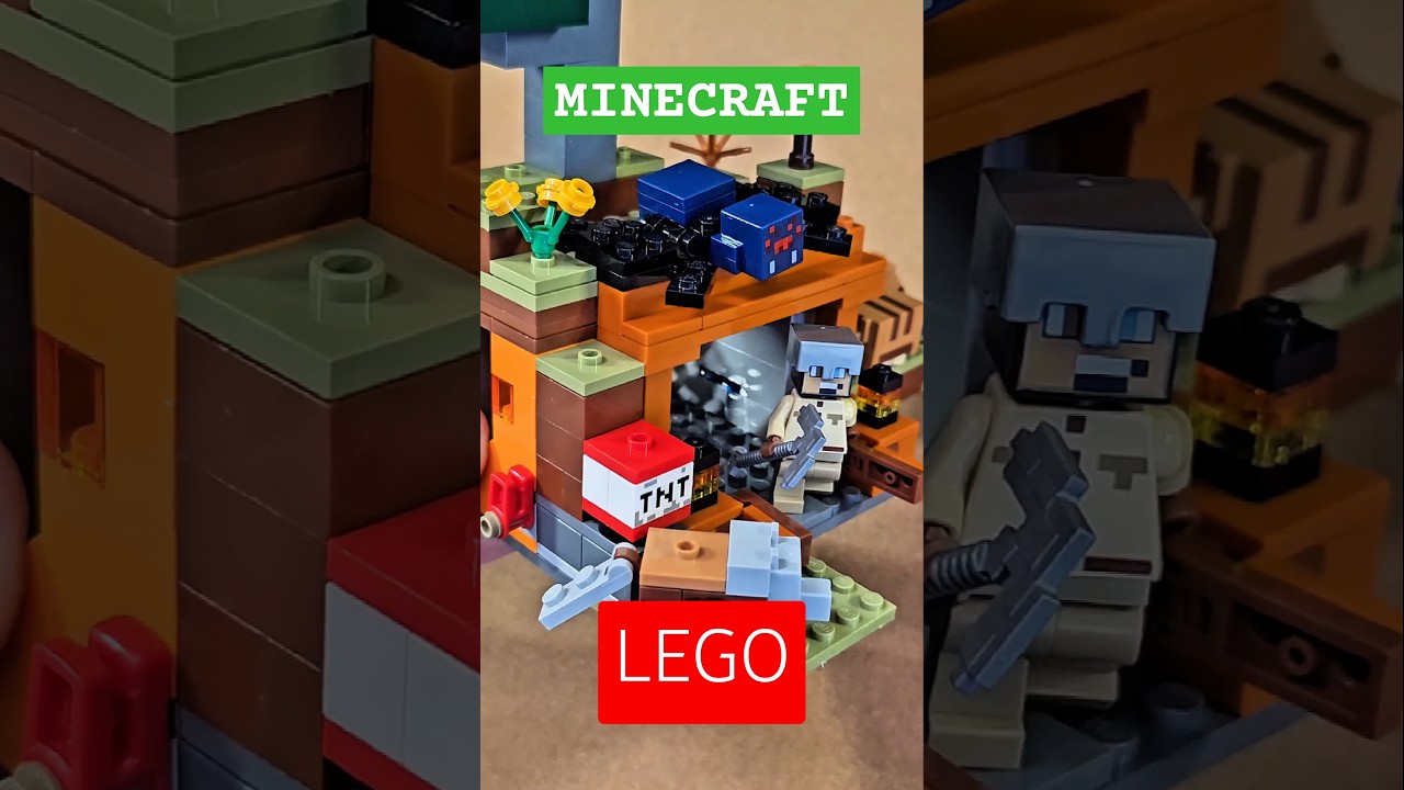 The NEW LEGO Minecraft The Armadillo Mine Expedition 21269 Set!