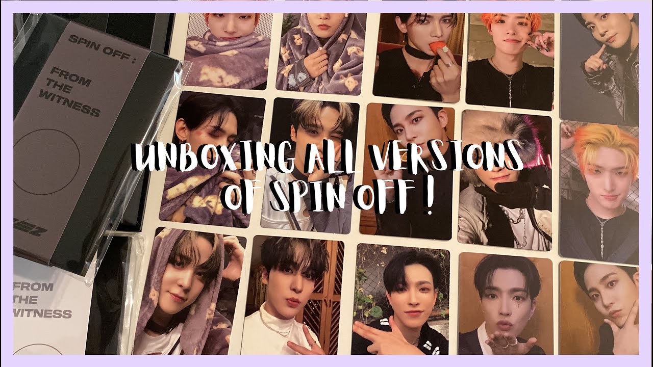 ・.✧ unboxing ateez comeback album | witness and poca versions ☽