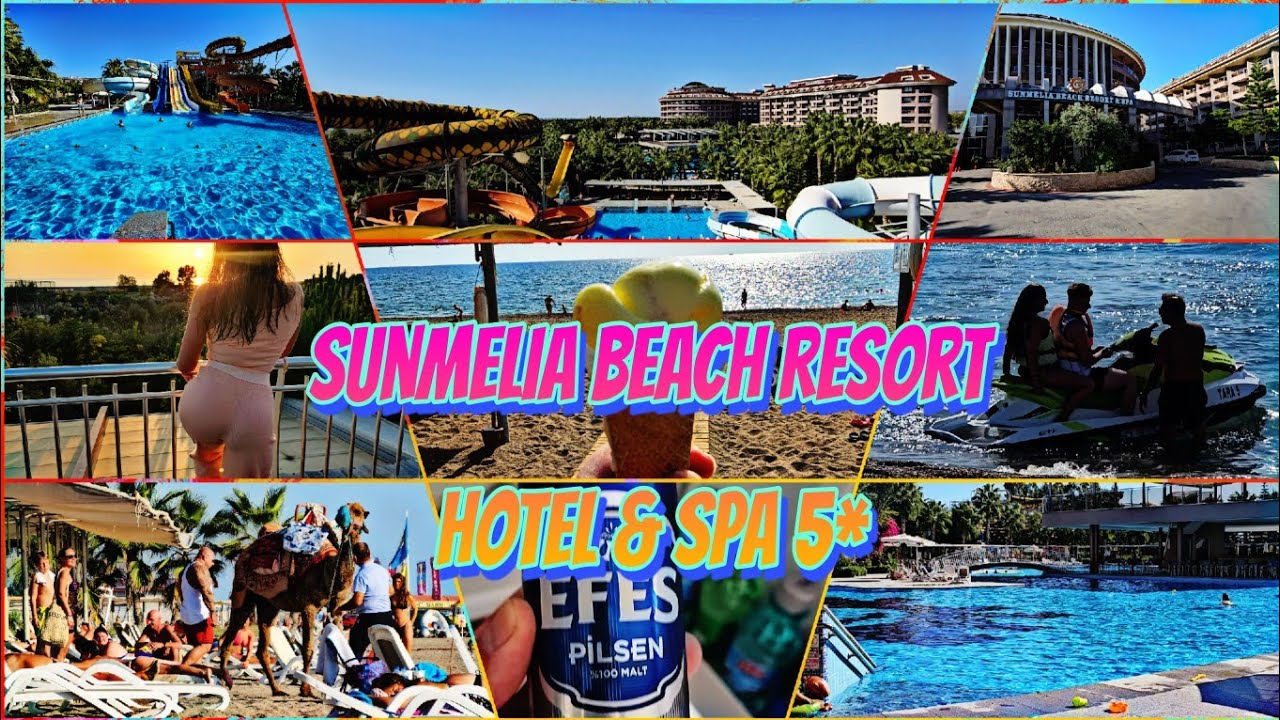Sunmelia Beach Resort Hotel & SPA 5* 🇹🇷Side Antalya Turkey Отель Все Включено Турция Сиде 🏝💕