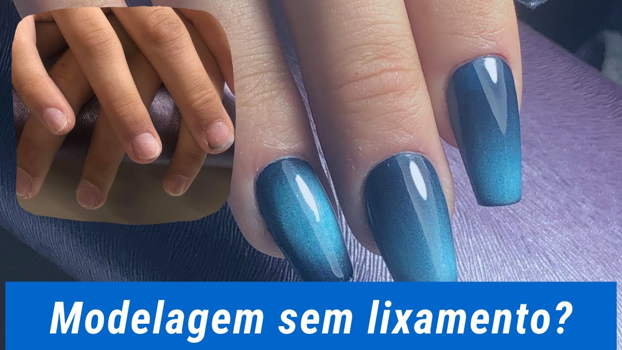 Tips de unhas Press on Nails (Modelagem sem Lixamento)