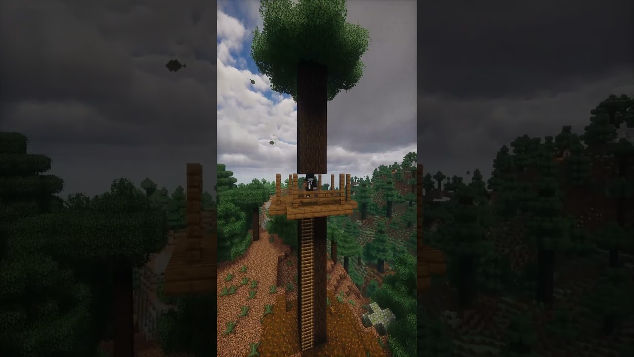 Minecraft Treehouse Base🏡  