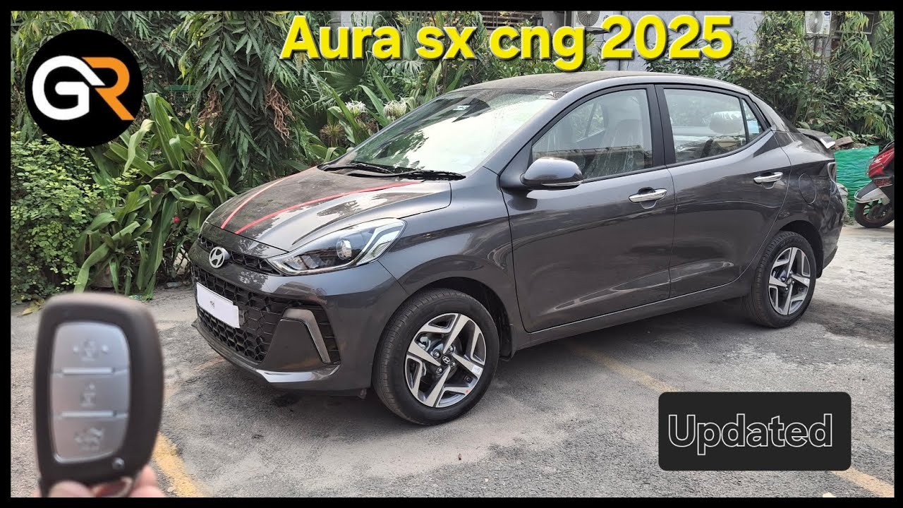  🚗 Hyundai Aura SX CNG 2025 | Full Review | Mileage, Features, Price & Performance 🔥#cng #aura 