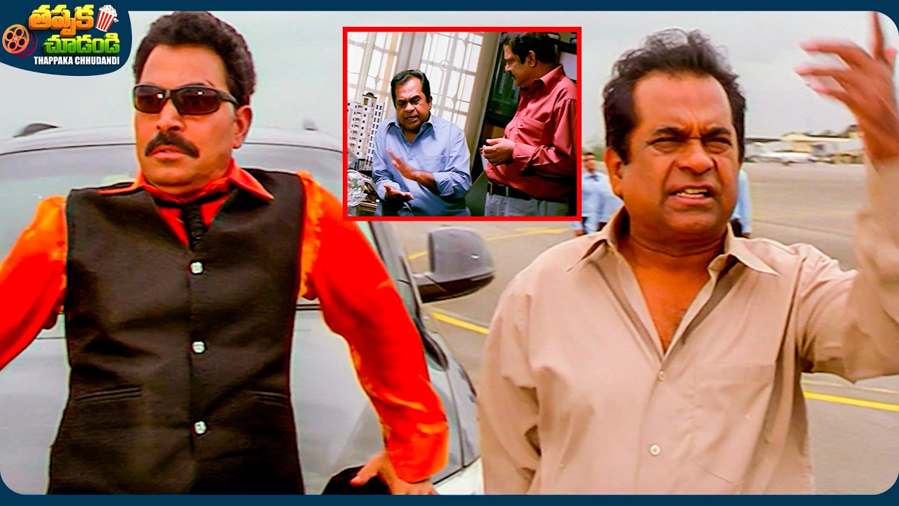 Brahmanandam And Sayaji Shinde Telugu SuperHit Movie Scene | @ThappakaChudandi9