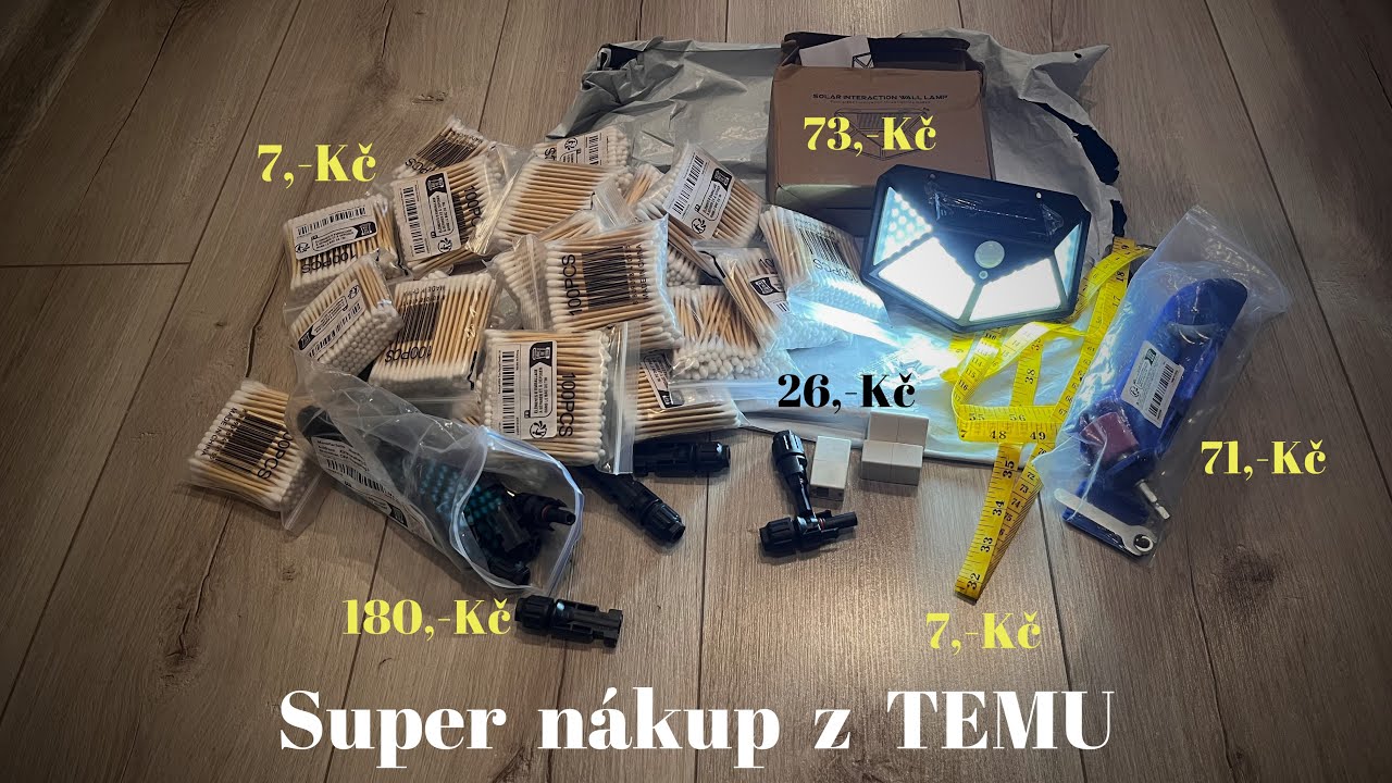 Levný nákup z TEMU part 2