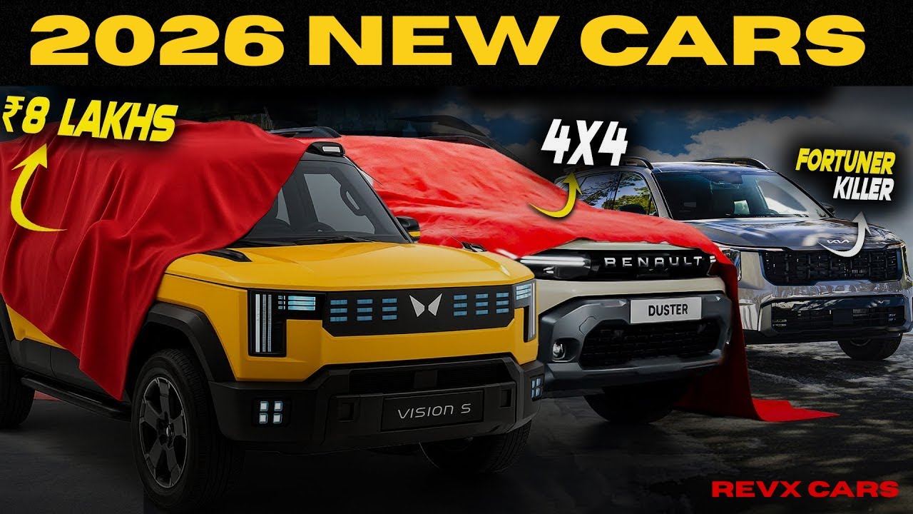 Top 10 Upcoming Cars in 2026 🚗 | Big Launches Coming in India!