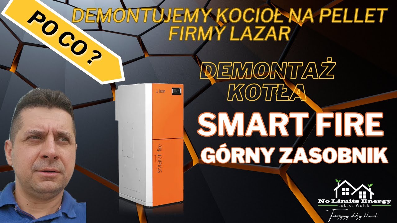 Sprawdź❗️ Po Co? Rozkładamy kocioł Lazar Smart Fire✅ z górnym zasobnikiem? #kociołnapellet