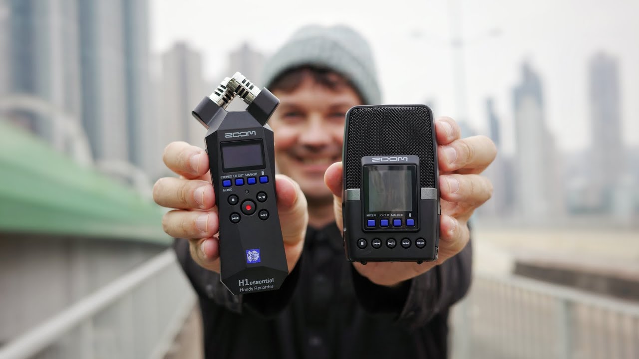 Zoom H1 Essential vs. Zoom H2 Essential: The Budget Recorder Battle!