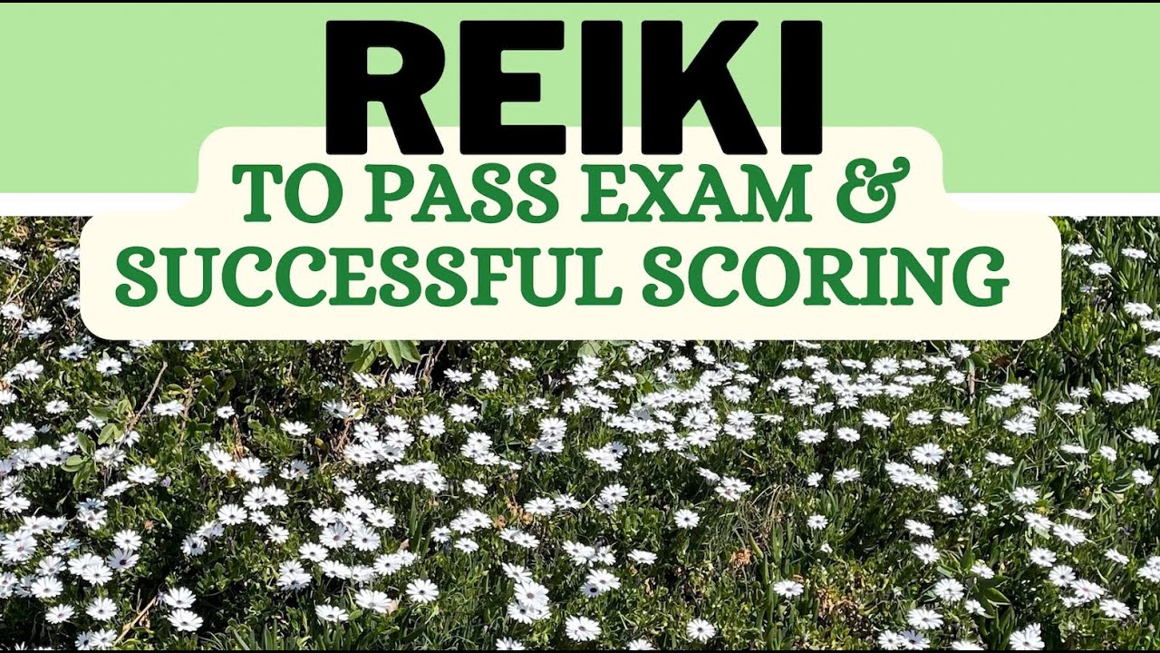 Reiki to Pass Exam 🌀Successful Scoring on your exam 🌀⭐️