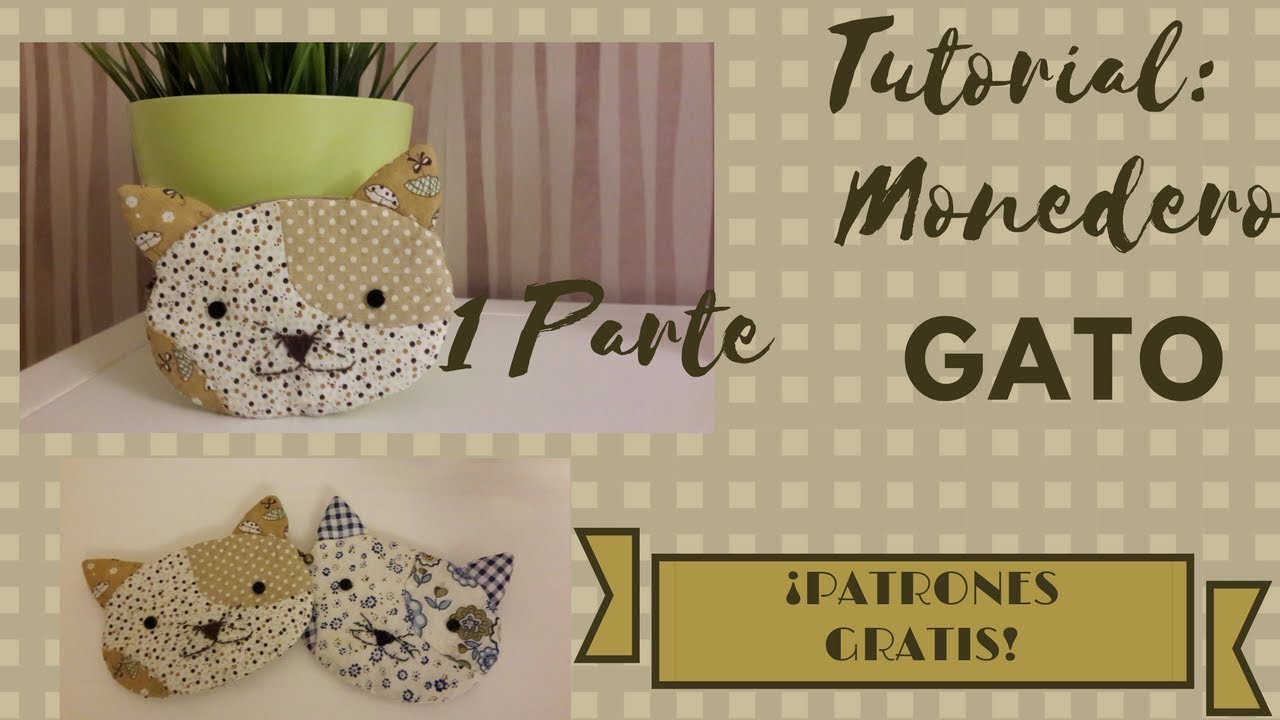 Tutorial: Monedero gato  (Primera parte)